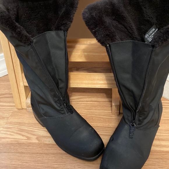 Totes black winter boots - Picture 3 of 7